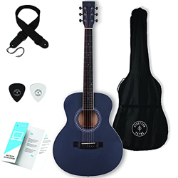 Stretton Payne GA - Mini chitarra acustica in acciaio, 91,4 cm, con corpo Grand Auditorium, edizione limitata, serie Academy, finitura opaca, ardesia  precio