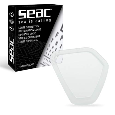 Seac, Lente Correttiva per Maschera Subacquea Eagle Unisex adulto, Trasparente, 3,0 D