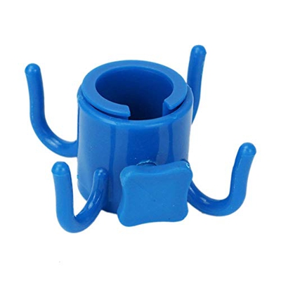 XINGX Gancio per Ombrellone da Spiaggia Gancio per Ombrellone in Plastica a 4 Punte per Asciugamani/Cappelli/Vestiti/Macchina Fotografica Adatto per L