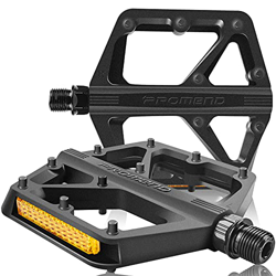 Pedali Per Bici, Pedali Per Mountain Bike Con Doppio Mandrino DU Cr-Mo, Antiscivolo Impermeabile Antipolvere Nuovi Pedali Per Bici Da Strada In Fibra  precio