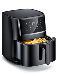 Friggitrice ad Aria, 1750W Airfryer con LED Touch Screen, Timer, Temperatura Regolabile e cestello antiaderente, 11 Menù Preimpostati e 50 Ricette per precio