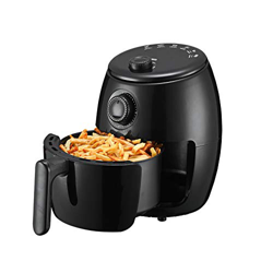 Friggitrice ad aria calda senza olio ECOFRY 1000W con Griglia Timer e ricettario (Friggitrice 2Litri) características