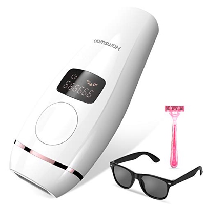 REDSTORM Epilatore a Luce Pulsata IPL, 999999 Lampeggia Epilatore Professionale Che Può essere Utilizzato da Persone a Casa Indolore Depilazione Perma