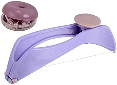 Remover per capelli facciale, depilazione del viso per le donne, rimozione dei capelli del labbro superiore, rimozione manuale dei capelli, strumenti 