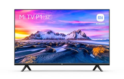 Xiaomi Mi Smart TV P1 32 Pollici, senza Cornice, HD, Triplo Tuner, Android 9.0, Assistente Google, Bluetooth, 3 HDMI, 2 USB, Nero