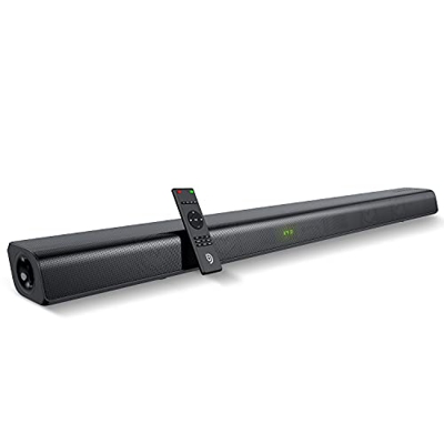 Soundbar, 120W Sound Bars for TV with Built-in Subwoofer, 3D Surround Sound for 4K & HD TV, 6 EQ Modes, HDMI-ARC, Optical, AUX, USB, Odine III