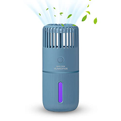 Diffusore di Oli Essenziali - Mini umidificatore da scrivania per auto, ufficio, camera da letto, Senza BPA per Yoga, Spa, Ufficio, Casa en oferta