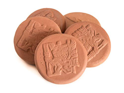 SIMARU - Umidificatore per tabacco tradizionale dal Sud America - Teracotta pietra (5 pezzi) precio