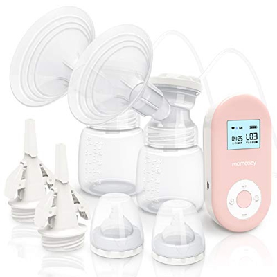 Tiralatte Elettrico Momcozy Nuova Versione, 2 Modalità, 9 Livelli, Adatto Per Seni Unilaterali/bilaterali, Silicone Per Uso Alimentare, Senza Bpa, Fun