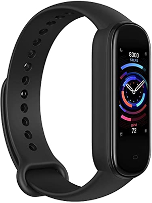 Amazfit Band 5 Smartwatch Tracker Fitness Orologio con Alexa Integrato Impermeabile 5 ATM di 15 Giorni Contapassi, Monitoraggio Frequenza Cardiaca del