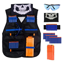 Gilet tattico per N-Strike Serie Elite, Gilet Tattico Kit, Tactical Vest Gilet Tattico Giubbotti per Bambini Kit da Giubbotto tattico del Jungle Capre características