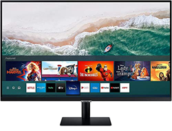 Samsung Smart Monitor M5 (S32AM502), Flat 32", 16:9, 1920x1080 (Full HD), Piattaforma Smart TV (Amazon Video, Netflix), Airplay, Mirroring, Office 365 precio