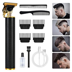 URAQT Tagliacapelli, Tagliacapelli Professionale per Tagliabasette a Diverse Lunghezze di Taglio, Trimmer Elettrico per Uomo con 2 Pettini características