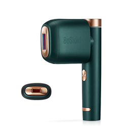 BoSidin IPL Dispositivo per Depilazione Epilatore a luce pulsata indolore permanente con funzione di raffreddamento, incl. 3 allegati, per corpo, viso en oferta