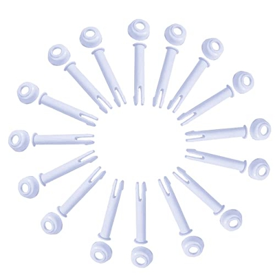 Perni fissaggio piscina, coppiglie piscina, 16 perni fissaggio piscina in plastica, ricambi piscina, coppiglie telaio Intex