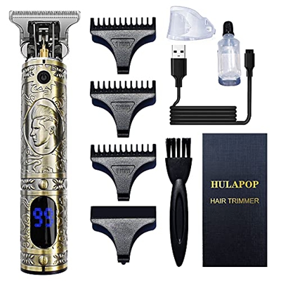 Tagliacapelli Uomo, Taglio Capelli Uomo, Macchina Tagliacapelli Uomo Professionale, Power Trimmer Cordless, Taglia Barba, Rasoio Elettrico Corpo Uomo,