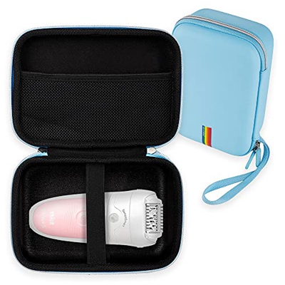 La custodia protettiva per epilatore Leayjeen Lady è adatta per l'attrezzatura per epilatore Braun Silk-épil 5 5-620, 9 9-720. (Solo copertura protett