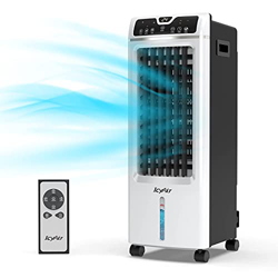 Condizionatore Portatile, raffreddatore d'aria con funzione purificazione, ventilatore di umidificazione 4 in 1 con telecomando, 550m³/h, 65 watt, osc en oferta