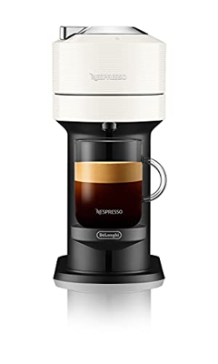 De'Longhi Nespresso Vertuo Next ENV120.W - Macchina per caffè espresso a capsule, 1500W, bianco