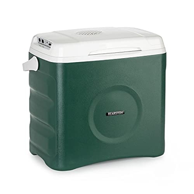 KLARSTEIN BeerBelly 29 - Frigorifero Elettrico, Borsa Termica, 3 Connessioni: 230V, Cavo Accendisigari 12V, USB, Funzione Raffreddamento e Manteniment