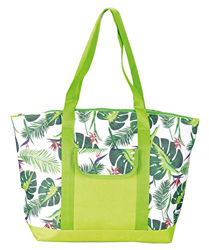 Idena 30196 - Borsa termica tropicale con capacità di 14 litri, ca. 45 x 12 x 32 cm, con due manici, tasca anteriore e chiusura lampo, ideale per picn precio