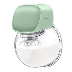 Tiralatte Momcozy, Tiralatte Elettrico Indossabile a Mani Libere, Pompaggio Potente, Latte a Prova di Perdite, Ultra Silenzioso, Nessun Dolore, Legger características