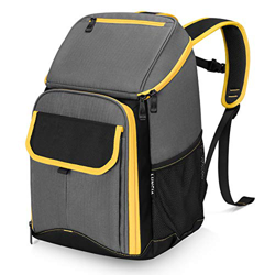 LUNCIA Cooler Backpack 18L 25-Can zaino termico impermeabile isolato morbido refrigerante, zaino di raffreddamento morbida per campeggio/escursionismo precio