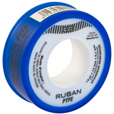 Ruban PTFE standard L 12mmx12mx0,075 Ref.815192 GEB