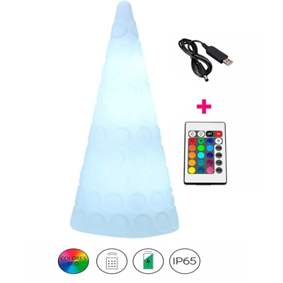 Albero di Natale Luminoso a LED RGB (cambia colore) adatto per ambienti interni ed esterni.