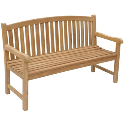 SALENTO - Panca dritta in teak 150 cm - Altezza seduta 45 cm - Peso massimo supportato 200 kg - Robusto e resistente agli agenti atmosferici - Teak precio