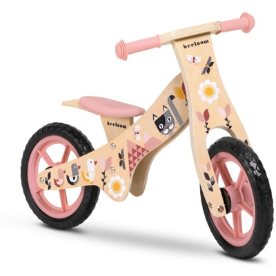 LALALOOM - SPRING BIKE bici rosa senza pedali