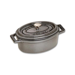 Cocotte in Ghisa con Coperchio Diametro 11 cm Colore Grigio - Linea La Cocotte características