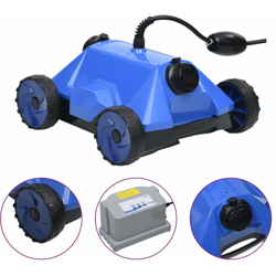 vidaXL Robot Pulitore per Piscina - Blu en oferta