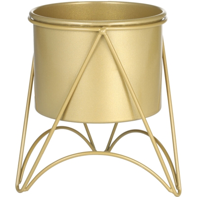 media d'oro, fiore, decorativo bambino scaffalature, fioriera