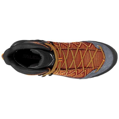 Scarpe Ms Mtn Trainer Lite Mid Gtx Trekking Gore-tex® Uomo - Black Out-carrot Uk 10.5