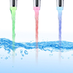 Happyshopping - LED Water Faucet Light Water Stream RGB Colori che cambiano il controllo della temperatura Rubinetto del rubinetto dell'acqua per il en oferta
