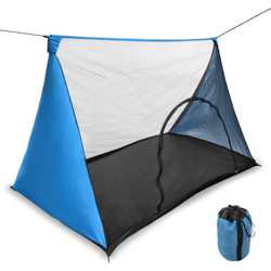 Happyshopping - Tenda a rete Breeze Tenda anti-zanzara Tenda a rete per 2 persone per campeggio all'aperto Zaino in spalla Escursionismo Beach en oferta