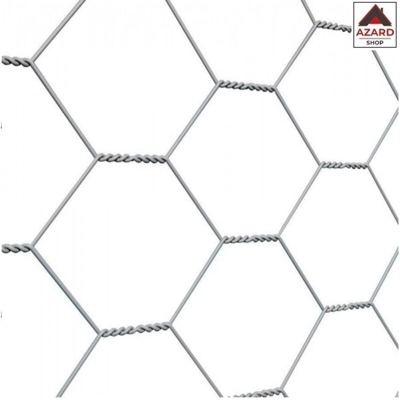 Rete recinzione tripla torsione h.100 cm x 50m maglia saldata 51/4 mm - Nd