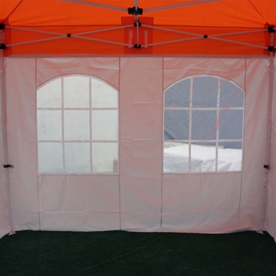 4,5m Tarpaulin 2 finestre con tenda in poliestere da 300 g / m2 viola
