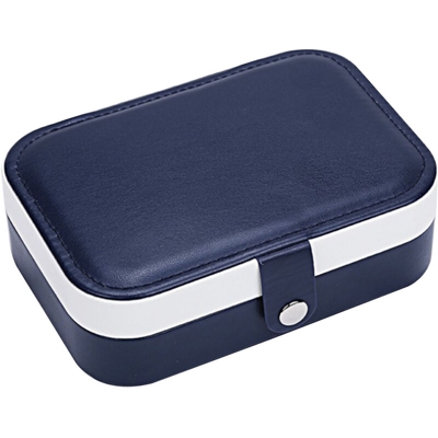 Scatola portagioie Scatola portaoggetti multifunzionale per ornamenti per anelli, orecchini, collana,Tipo, blu - Tipo, blu