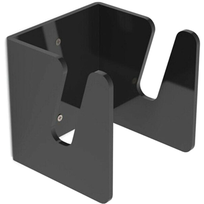Bordo per skateboard a parete con gancio a due denti a forma di U