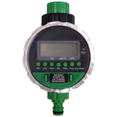 YL21026 Display digitale Water Timer Regolatore di irrigazione con valvola a sfera elettronica per irrigazione automatica/manuale del giardino