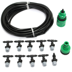 Happyshopping - Giardinaggio domestico irrigazione a goccia, a spruzzo, kit fai da te di raffreddamento | 5 Mi 10 - 5 Mi 10 en oferta