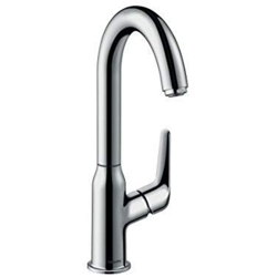 Hansgrohe 71126000 NOVUS miscelatore monocomando lavabo 240, con bocca erogazione girevole e salterello, finitura cromo | Prezzi e offerte su en oferta