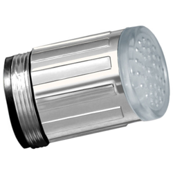 Happyshopping - 8001-A6 Rubinetto a diodi a emissione luminosa Controllo temperatura 3 colori / Trasformazione automatica a 7 colori / Rubinetto características