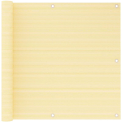 vidaXL Schermo Frangivista per Balcone Beige 90x500 cm in HDPE - Beige características