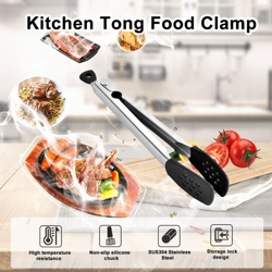 Happyshopping - Clip Steak, clip barbecue, clip barbecue, clip cibo, nero características