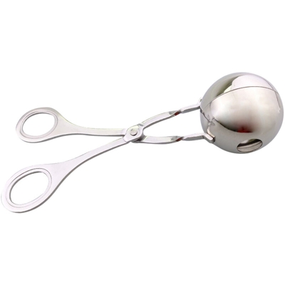 Happyshopping - Paletta per polpette Ball Maker Antiaderente in acciaio inossidabile Pinza per baller per carne Baller Paletta per biscotti Torta
