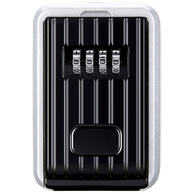 Happyshopping - Portachiavi a parete con coperchio antipolvere Combinazione di 4 cifre con password Cassetta di sicurezza con codice ripristinabile