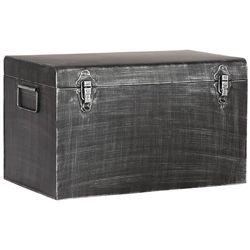 LABEL51 Contenitore Vintage 50x30x30 cm L Nero Anticato características